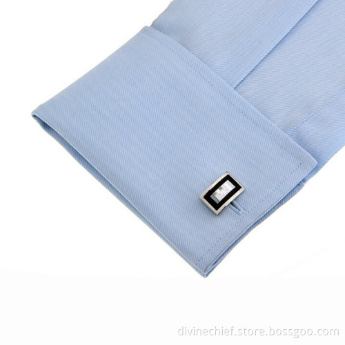 Make Custom Luxury Mens Shirts Brass Cufflinks